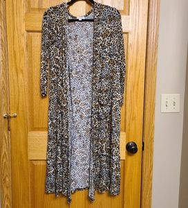 Lularoe Sarah Duster Sweater M